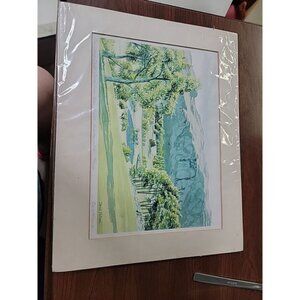 David Fallows ltd ed Print Creag Dubh Grags GlenTruim Newtonmore 4/200